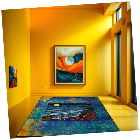 Rutschfeste Teppichmatte 150 x 200 cm 