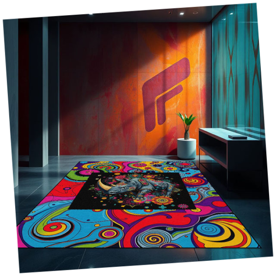 Rutschfeste Teppichmatte 150 x 200 cm 