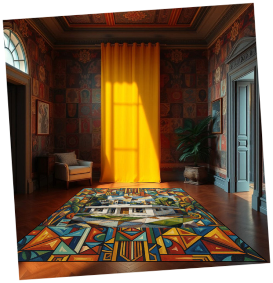 Rutschfeste Teppichmatte 150 x 200 cm 