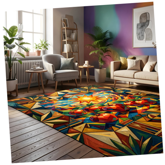 Rutschfeste Teppichmatte 150 x 200 cm 