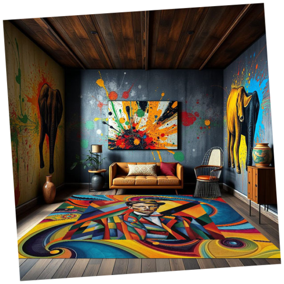 Rutschfeste Teppichmatte 150 x 200 cm 